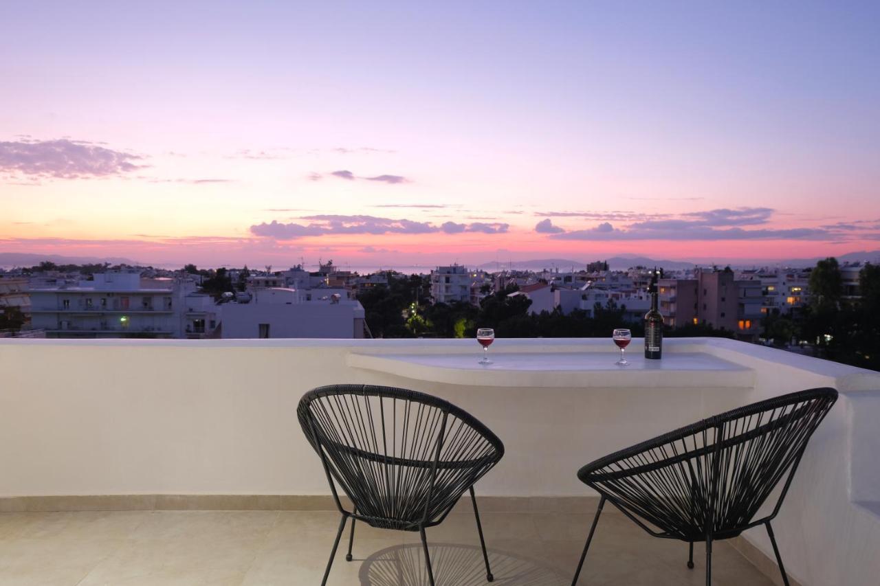 Amazing Suite At Glyfada With Sea View & Jacuzzi Athene Buitenkant foto