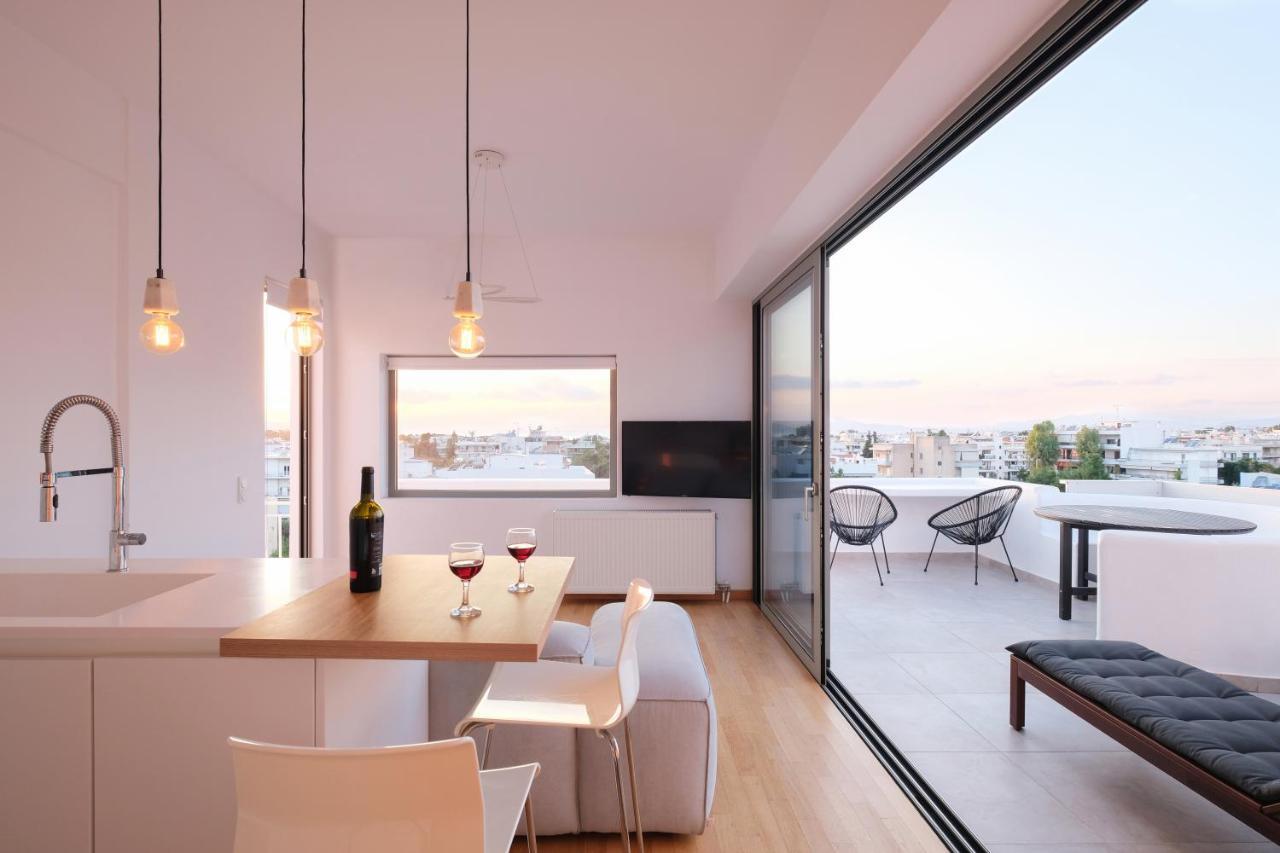 Amazing Suite At Glyfada With Sea View & Jacuzzi Athene Buitenkant foto